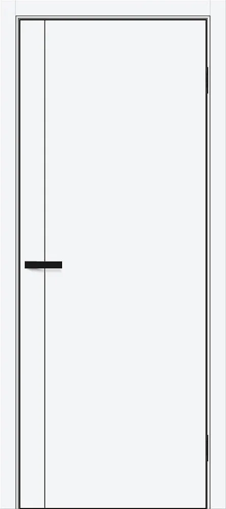 Фото Межкомнатная дверь Браво-0.10.А White Silk BR6536